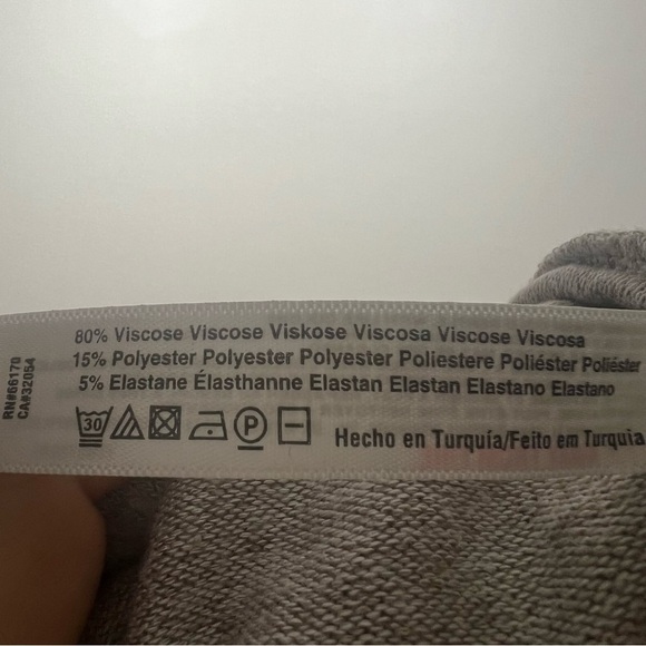 Anthropologie Gray Button-Detail Pants - Picture 10 of 10